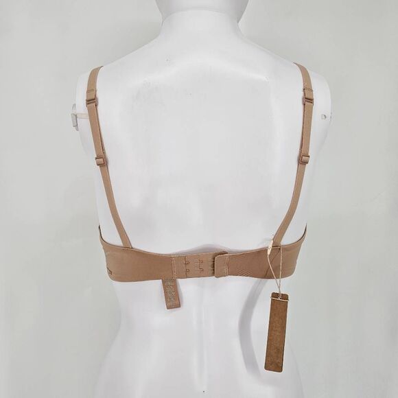 SKIMS Wireless Form T-Shirt Bra Tan 34C New - Picture 2 of 7